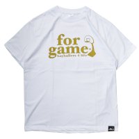 <img class='new_mark_img1' src='https://img.shop-pro.jp/img/new/icons47.gif' style='border:none;display:inline;margin:0px;padding:0px;width:auto;' />forgame Logo T-SHIRT (White)