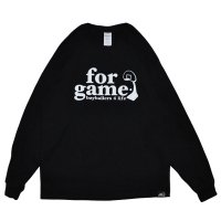 <img class='new_mark_img1' src='https://img.shop-pro.jp/img/new/icons47.gif' style='border:none;display:inline;margin:0px;padding:0px;width:auto;' />forgame Logo Long T-SHIRT (Black)