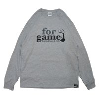 <img class='new_mark_img1' src='https://img.shop-pro.jp/img/new/icons47.gif' style='border:none;display:inline;margin:0px;padding:0px;width:auto;' />forgame Logo Long T-SHIRT (H,Gray)