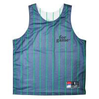 <img class='new_mark_img1' src='https://img.shop-pro.jp/img/new/icons47.gif' style='border:none;display:inline;margin:0px;padding:0px;width:auto;' />forgame STRIPE Reversible Mesh TANK (Gray)