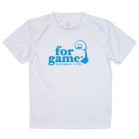 <img class='new_mark_img1' src='https://img.shop-pro.jp/img/new/icons47.gif' style='border:none;display:inline;margin:0px;padding:0px;width:auto;' />forgame Logo KIDS DRY T-SHIRT(ホワイト)