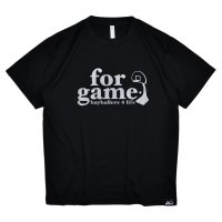 <img class='new_mark_img1' src='https://img.shop-pro.jp/img/new/icons47.gif' style='border:none;display:inline;margin:0px;padding:0px;width:auto;' />forgame Logo DRY T-SHIRT(Black/Silver)