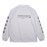 <img class='new_mark_img1' src='https://img.shop-pro.jp/img/new/icons47.gif' style='border:none;display:inline;margin:0px;padding:0px;width:auto;' />forgame SIDE LOGO DRY LONG T-SHIRT(White)