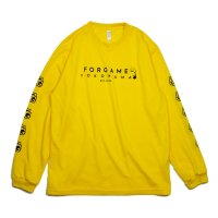 <img class='new_mark_img1' src='https://img.shop-pro.jp/img/new/icons47.gif' style='border:none;display:inline;margin:0px;padding:0px;width:auto;' />forgame SIDE LOGO DRY LONG T-SHIRT(Daisy)