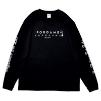 <img class='new_mark_img1' src='https://img.shop-pro.jp/img/new/icons21.gif' style='border:none;display:inline;margin:0px;padding:0px;width:auto;' />forgame SIDE LOGO L/S TEE (ブラック)