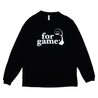 <img class='new_mark_img1' src='https://img.shop-pro.jp/img/new/icons5.gif' style='border:none;display:inline;margin:0px;padding:0px;width:auto;' />forgame LGO DRY LONG T-SHIRT(Black/White)