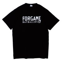<img class='new_mark_img1' src='https://img.shop-pro.jp/img/new/icons47.gif' style='border:none;display:inline;margin:0px;padding:0px;width:auto;' />【綿】forgame 17th 綿Tシャツ(Black)
