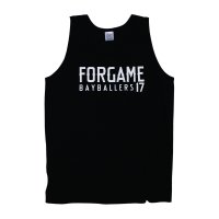 <img class='new_mark_img1' src='https://img.shop-pro.jp/img/new/icons47.gif' style='border:none;display:inline;margin:0px;padding:0px;width:auto;' />【綿】forgame 17周年 タンクトップ(Black)