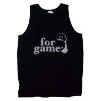 <img class='new_mark_img1' src='https://img.shop-pro.jp/img/new/icons5.gif' style='border:none;display:inline;margin:0px;padding:0px;width:auto;' />【綿】forgame LOGO タンクトップ(Black/Silver)