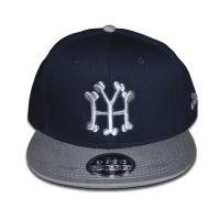 <img class='new_mark_img1' src='https://img.shop-pro.jp/img/new/icons47.gif' style='border:none;display:inline;margin:0px;padding:0px;width:auto;' />forgame YH Logo SnapBack (Navy/Gray)