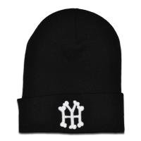 <img class='new_mark_img1' src='https://img.shop-pro.jp/img/new/icons47.gif' style='border:none;display:inline;margin:0px;padding:0px;width:auto;' />forgame YH Logo Long Beanie (Black)