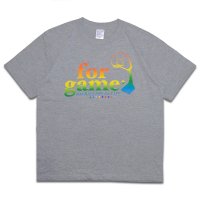 <img class='new_mark_img1' src='https://img.shop-pro.jp/img/new/icons47.gif' style='border:none;display:inline;margin:0px;padding:0px;width:auto;' />forgame Rainbow Logo TEE (Gray)
