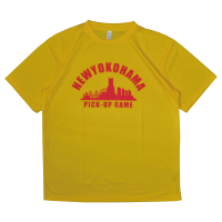 <img class='new_mark_img1' src='https://img.shop-pro.jp/img/new/icons47.gif' style='border:none;display:inline;margin:0px;padding:0px;width:auto;' />NEWYOKOHAMA PICK-UP GAME DRY TEE (Yellow/Red)