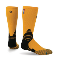 <img class='new_mark_img1' src='https://img.shop-pro.jp/img/new/icons47.gif' style='border:none;display:inline;margin:0px;padding:0px;width:auto;' />STANCE SOCKSxNBA ON COURT Solid Crew (Yellow)