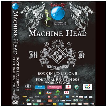 <img class='new_mark_img1' src='https://img.shop-pro.jp/img/new/icons24.gif' style='border:none;display:inline;margin:0px;padding:0px;width:auto;' />MACHINE HEAD - ROCK IN RIO, LISBOA 2 PORTUGAL JUNE 5TH 2008 DVD