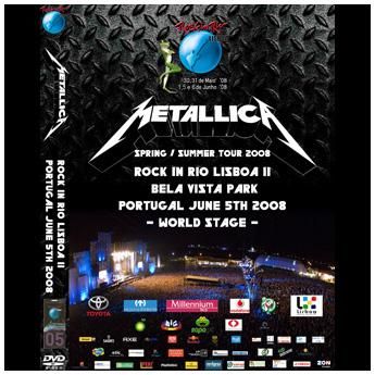 <img class='new_mark_img1' src='https://img.shop-pro.jp/img/new/icons24.gif' style='border:none;display:inline;margin:0px;padding:0px;width:auto;' />METALLICA - ROCK IN RIO, LISBOA 2 PORTUGAL JUNE 5TH 2008 DVD