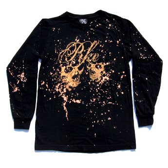 <img class='new_mark_img1' src='https://img.shop-pro.jp/img/new/icons24.gif' style='border:none;display:inline;margin:0px;padding:0px;width:auto;' />PIKE APPAREL - THEATRE SPLATTER LONG SLEEVE
