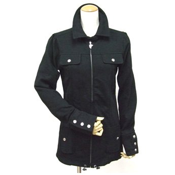 <img class='new_mark_img1' src='https://img.shop-pro.jp/img/new/icons24.gif' style='border:none;display:inline;margin:0px;padding:0px;width:auto;' />FAMOUS STARS & STRAPS - GILDED TRANSITION BLACK GIRLS JACKET