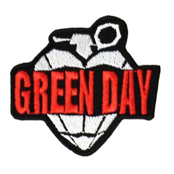 GREEN DAY - GRENADE LOGO PATCH