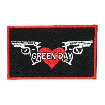 GREEN DAY - GUNS LOGO PATCH