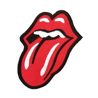 ROLLING STONES - TONGUE LOGO PATCH