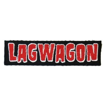 LAG WAGON - RED LOGO PATCH