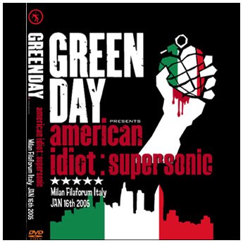 GREEN DAY - SUPERSONIC MILAN FLAFORUM ITALY JANUARY 16TH. 2005 DVD