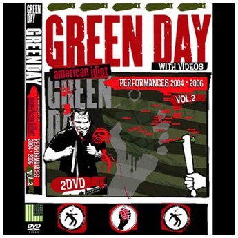 GREEN DAY - A.I. PERFORMANCES 2004 - 2006 VOL. 2 DVD