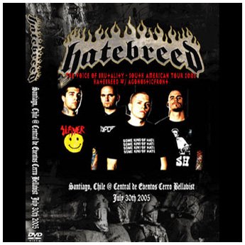 HATEBREED - SANTIAGO CHILE JULY 30TH 2005 DVD