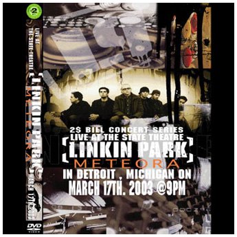 LINKIN PARK - IN DETROIT, MICHIGAN 3.17.2003 @9PM DVD