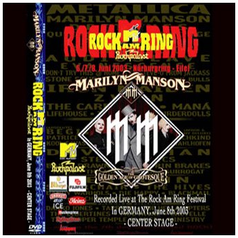 MARILYN MANSON - ROCK AM RING FESTIVAL GERMANY 6. 8TH 2003 DVD