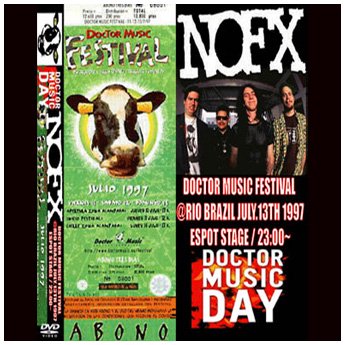NOFX - DOCTOR MUSIC FESTIVAL RIO BRAZIL JULY 13TH 1997 DVD