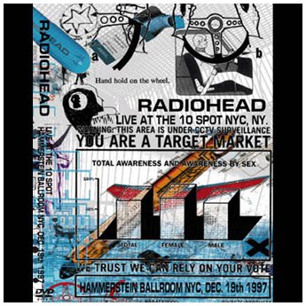 RADIOHEAD - HAMMERSTEIN BALLROOM NYC, DEC.19TH 1997 DVD