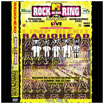RADIOHEAD - ROCK AM RING FESTIVAL GERMANY JUNE 1ST 2001 DVD