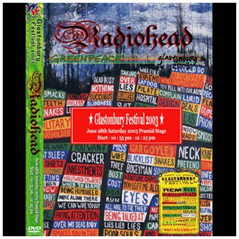 RADIOHEAD - GLASTONBURY FESTIVAL JUNE 28TH 2003 DVD