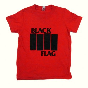 BLACK FLAG - BARS & LOGO RED TODDLER