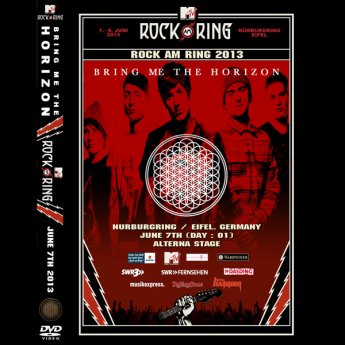 BRING ME THE HORIZON - ROCK AM RING FESTIVAL GERMANY JUNE 7TH  2013 DVD