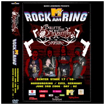 <img class='new_mark_img1' src='https://img.shop-pro.jp/img/new/icons24.gif' style='border:none;display:inline;margin:0px;padding:0px;width:auto;' />BULLET FOR MY VALENTINE - ROCK AM RING FESTIVAL GERMANY JUNE 3RD 2006 DVD