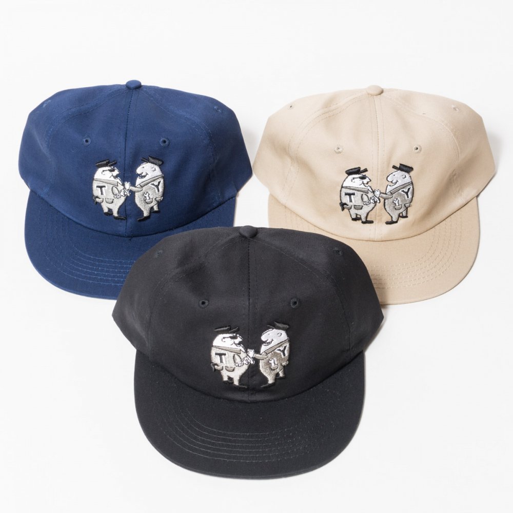 Flat Visor Baseball Cap Soft Crown “Mr.T & Mr.Y the 3D” フラット