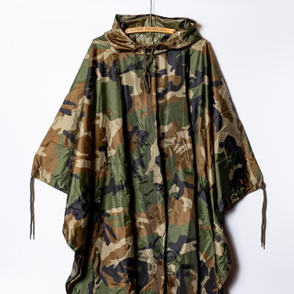 Rain Poncho “Mr.T&Mr.Y” Camouflage - Web store | SIRANO BROS. & Co.