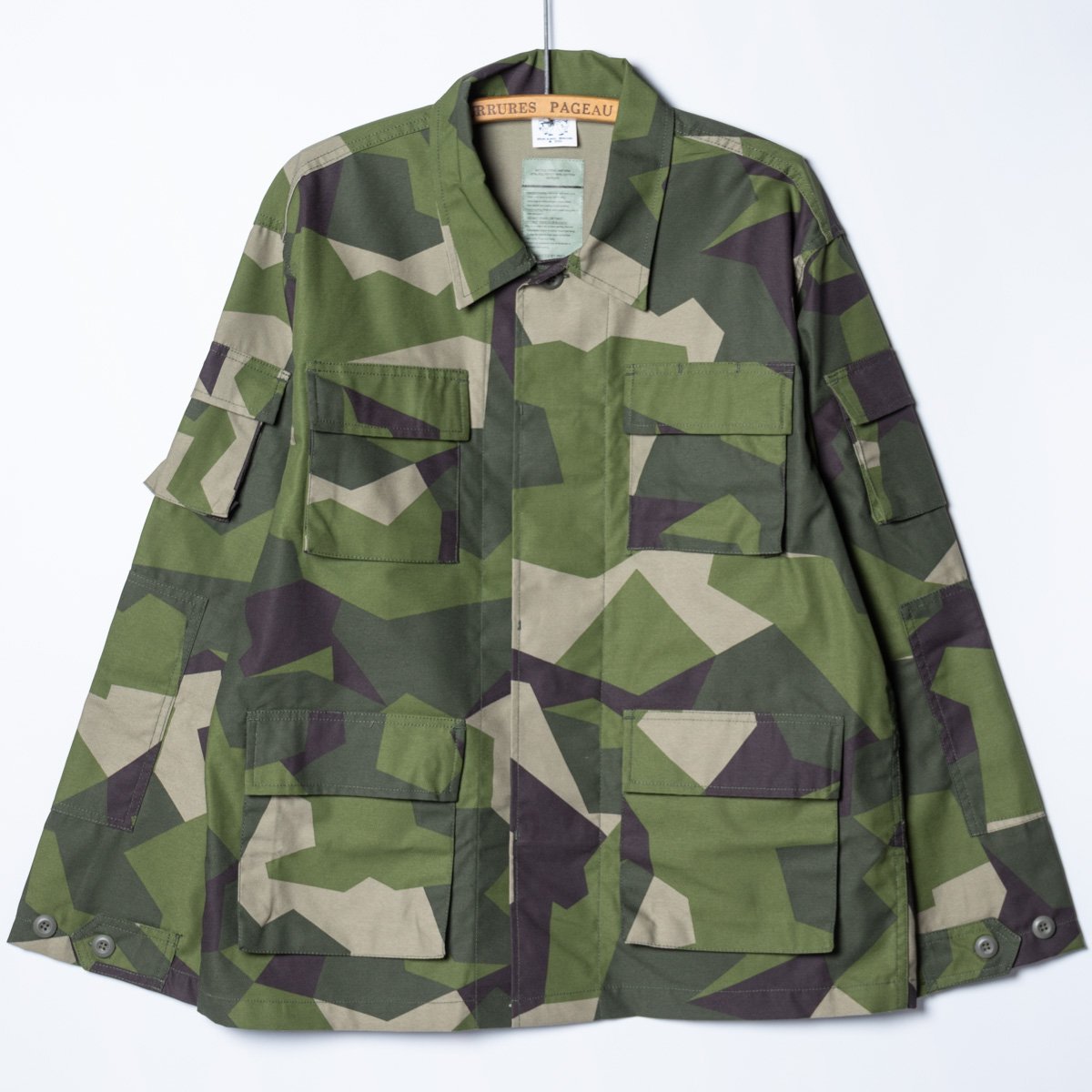 BDU Jacket, Swedish Camouflage “SMOOPY” - Web store | SIRANO BROS