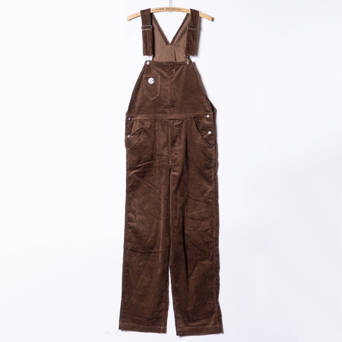 Overalls, Cords “mini Dial” Brown - Web store | SIRANO BROS. & Co.