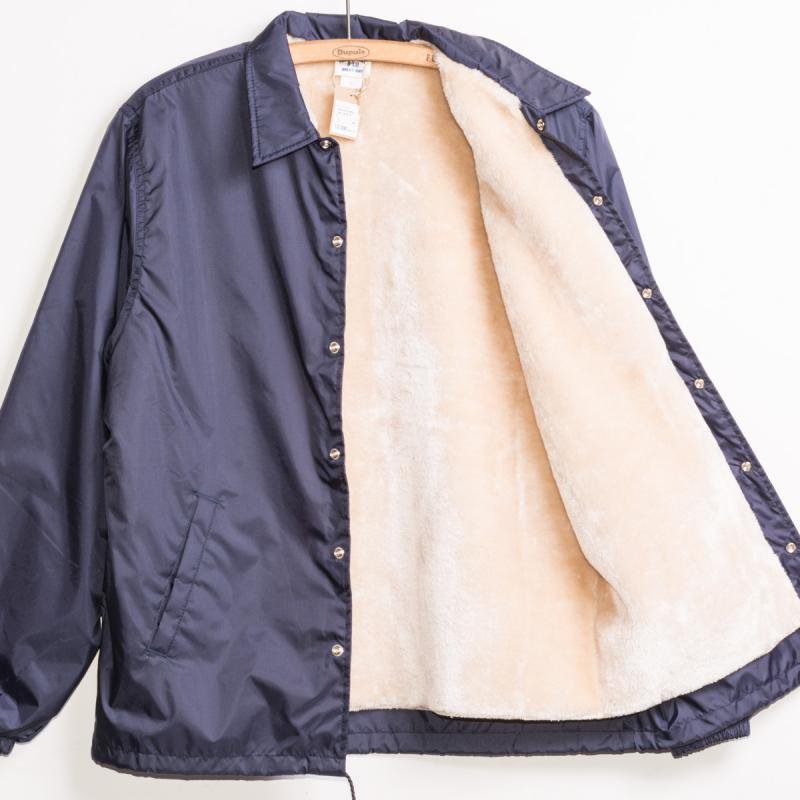 Nylon Coach Jacket with Boa Mr.T & Mr.Y NY ボア付きナイロンコーチジャケット ミスターティー&ミスターワイ  - SIRANO BROS. & Co.