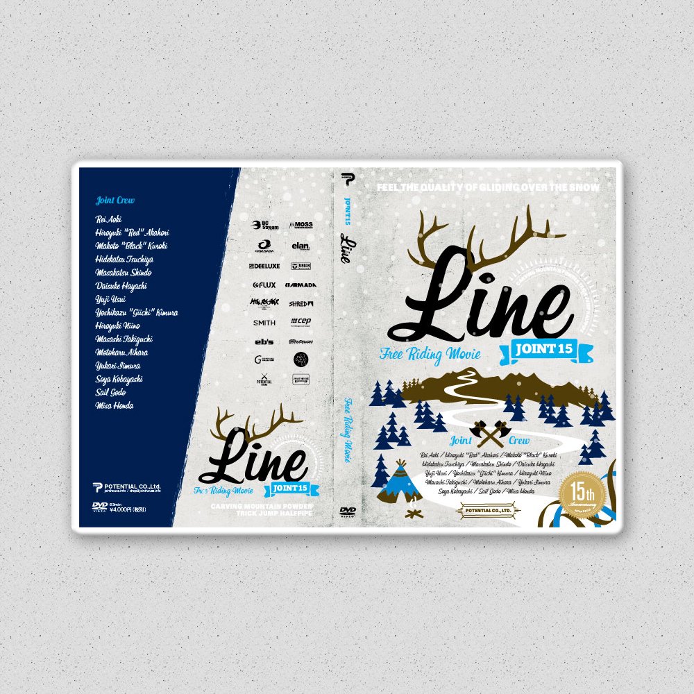 スノーボードDVD JOINT15 「Line」 - スポーツ・フィットネス