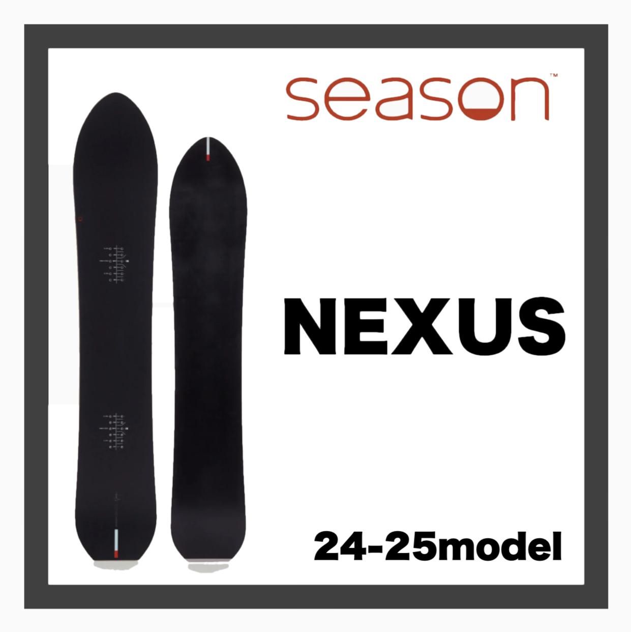 season eqpt. シーズン NEXUS ネクサス スキー板 単品 (板のみ