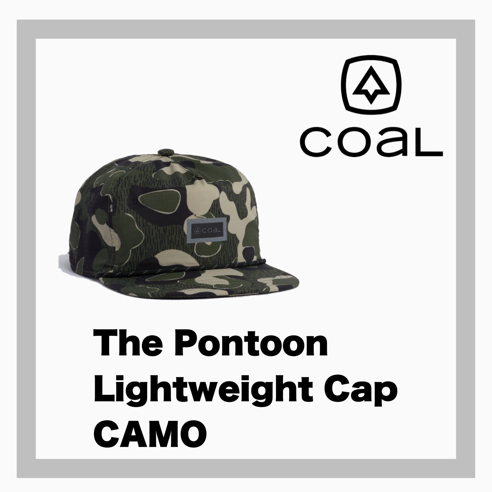 COALThe Pontoon Lightweight Cap CAMO