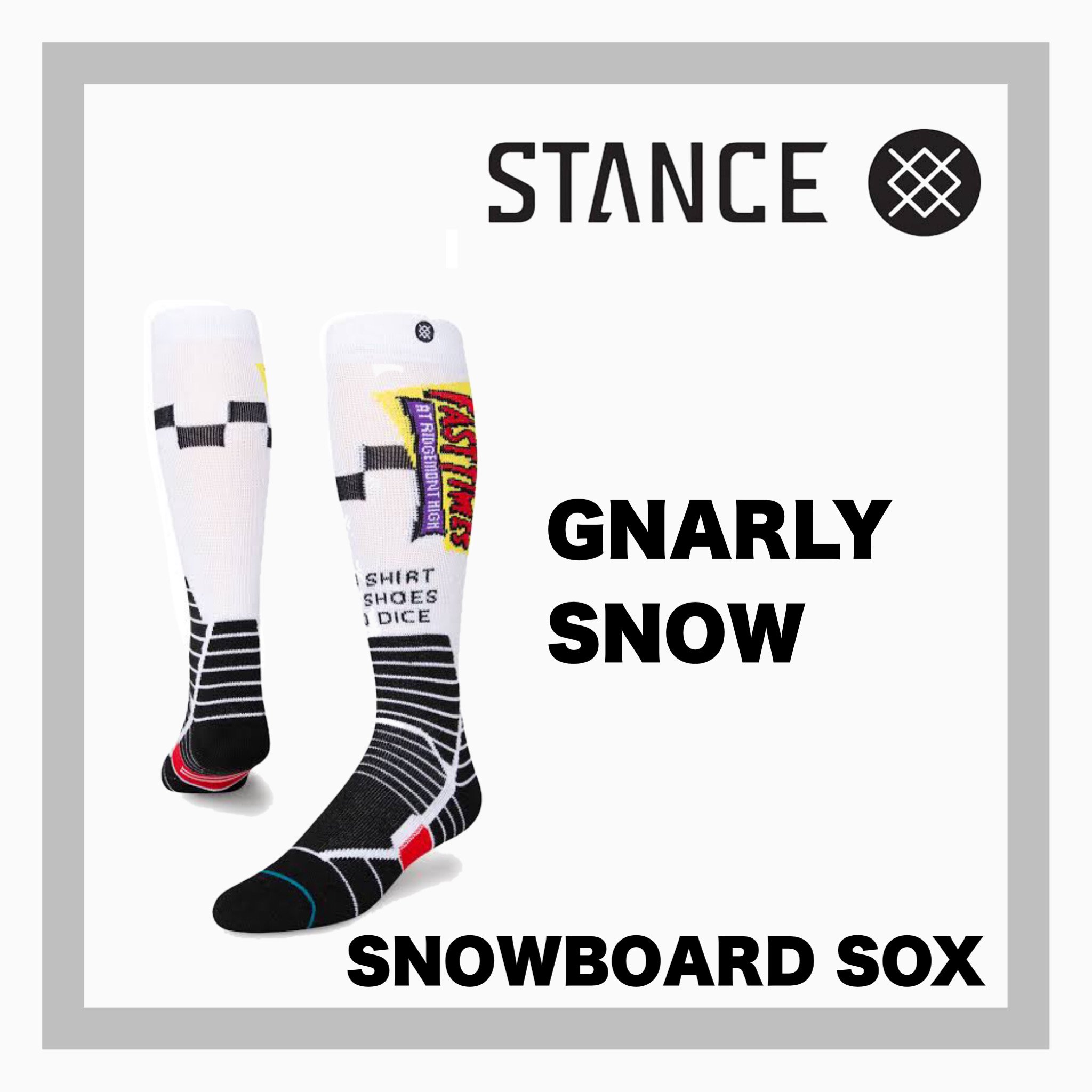 STANCE /  GNARLY SNOW Ρܡѥå