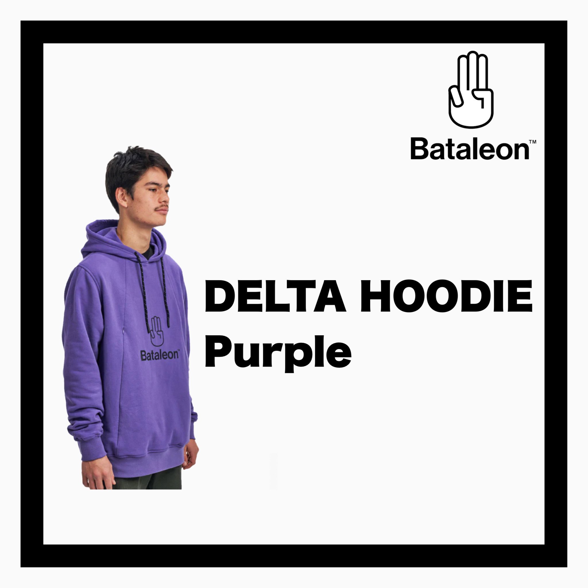 BATALEON Delta Hoodie Purple