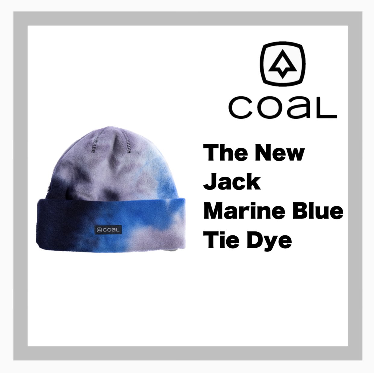 COALthe New Jack MARINE BLUE TIE DYE