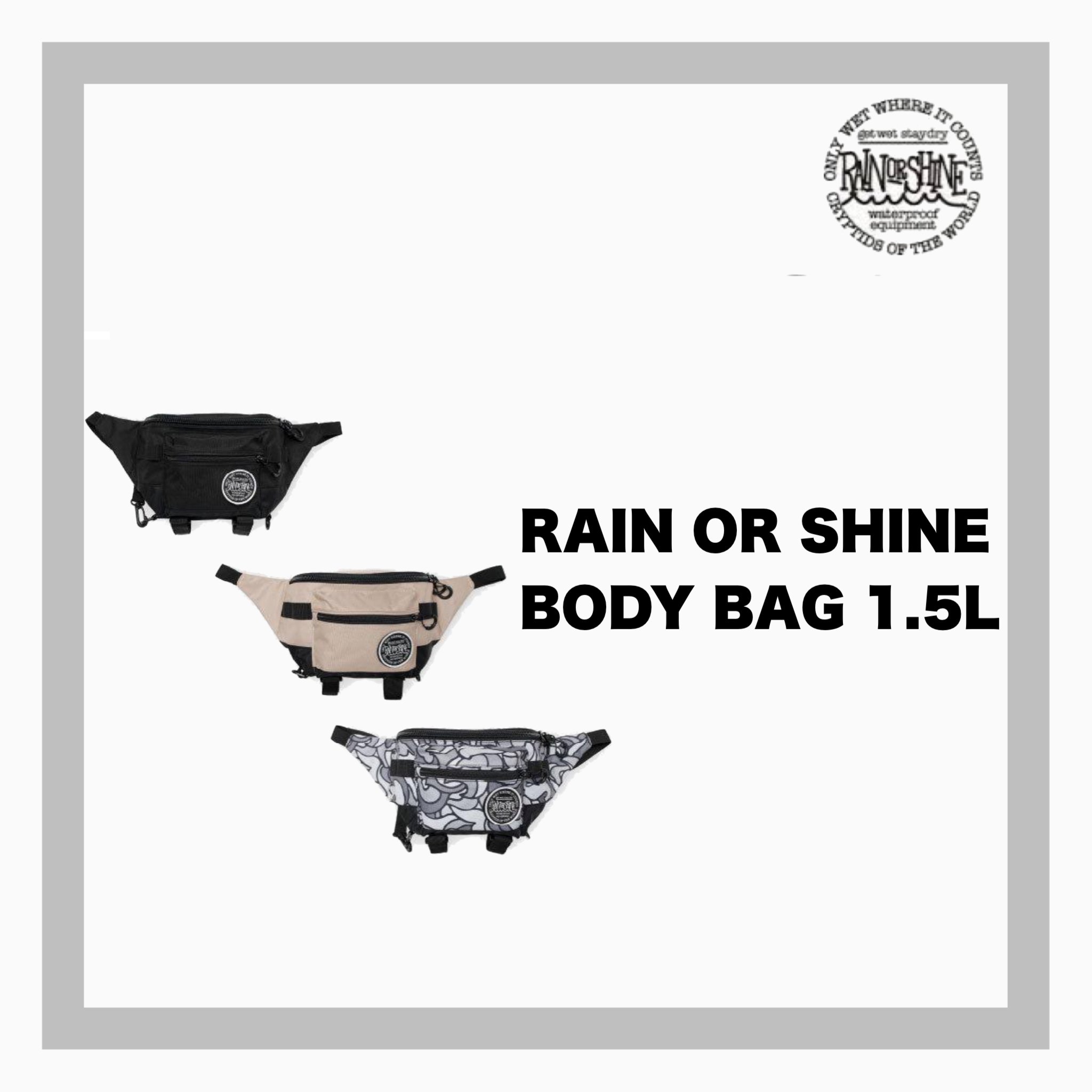 RAIN OR SHINEBODY BAG 1.5L